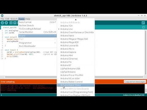 Arduino Due error: 'analogReadResolution' was not declared in this scope