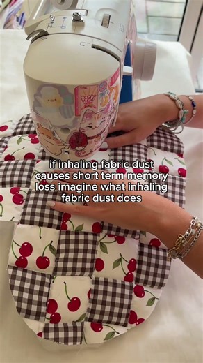 the real reason I lose my needle seconds after putting it down 😵‍💫🤣 #smallbusiness #sewing