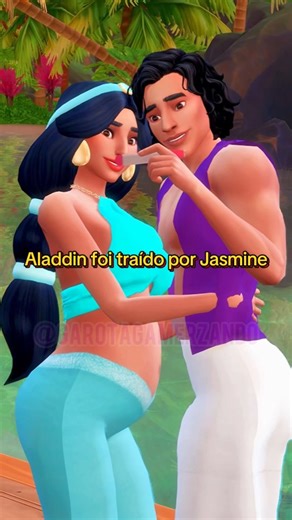 4.9K views · 275 reactions | Aladdin foi traído por Jasmine  #thesims #thesims4 #sims4 #sims #thesims4brasil #disney #aladdin #oruam #ariel #garotagamerzando | Garota Gamer | Facebook