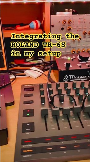 Roland TR-6S Studio Setup
