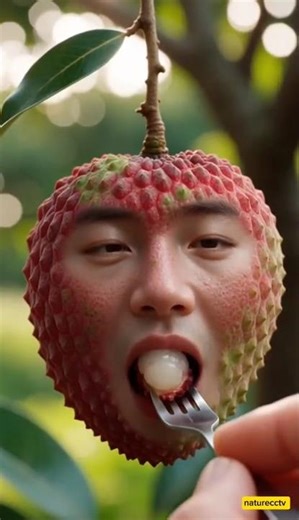 relaxing ASMR fork feeding #comedy#food