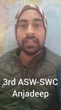 3rd ASW-SWC- Anjadeep#upsc #ssc #bank #governmentexam