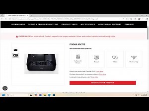 How To Install and Setup Canon PIXMA MX712 [Guide]
