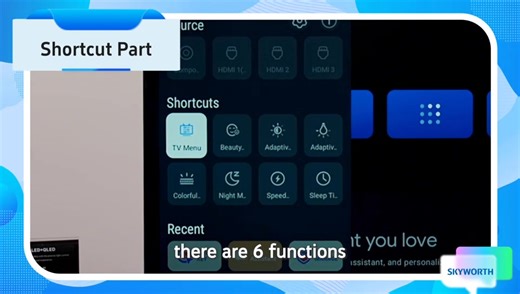 📺 SKYWORTH TV User Guide | Episode 2 Discover 3 smart hacks to make your daily TV use faster and easier: 🔹 Daily Key – one-tap access to your favorite apps 🔹 Daily Shortcut – quick control of sources & functions 🔹 Daily Manage – organize apps and manage storage with ease No more endless scrolling — just smooth, efficient TV control. ▶️ Watch the video, try it out, and stay tuned for more tips! #SKYWORTH #SKYWORTHTV #UserGuide #SmartTVTips #TVHacks | SKYWORTH