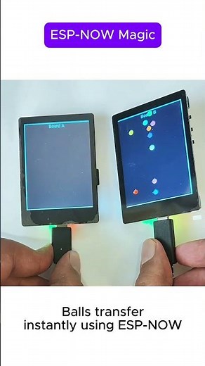 How to move objects between two ESP32 boards: ESP-NOW