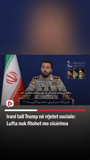 Irani tall Trump në rrjetet sociale: Lufta nuk fitohet me cicërima