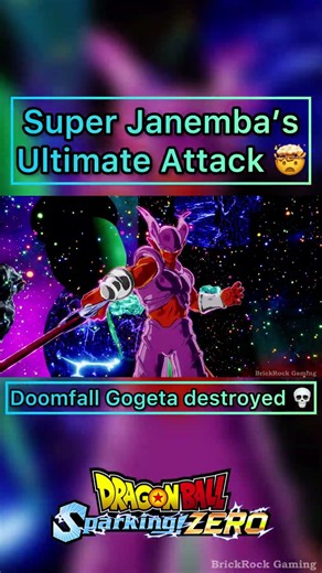 Super Janemba’s Ultimate Attack DESTROYED Doomfall Gogeta 💀 #dbsz #dragonball #sparkingzero #dbs