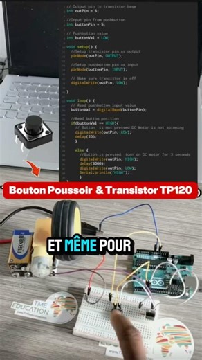 Bouton poussoir & Arduino