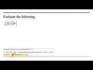 Fundamental Theorem of Calculus, Part 2: Both limits of integration variable