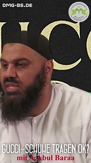 GUCCI-SCHUHE TRAGEN OK? mit A. Abul Baraa in Braunschweig