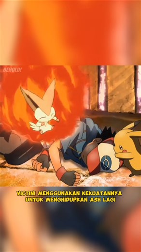 ash dihidupkan lagi oleh victini #shorts