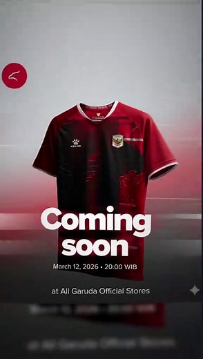 Jersey Baru Timnas Indonesia Resmi Dirilis