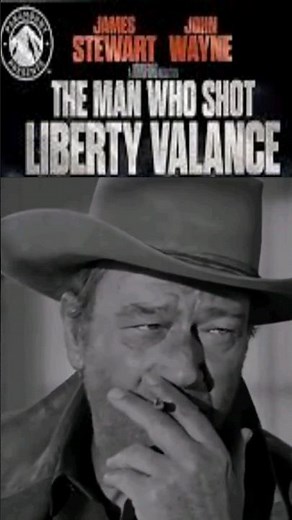 The Man Who Shot Liberty Valance, 1962, John Wayne, James Stewart, Lee Marvin, Lee Van Cleef