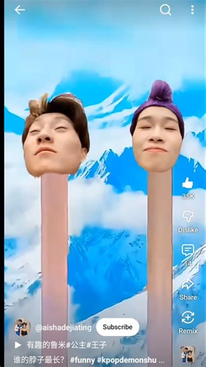Who has the longest neck magic? #funnyvideo #kpopdemonshunters #magicvideo slap vs magic tricks