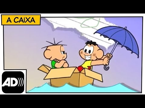 😎[AUDIODESCRIÇÃO] A caixa | Turma da Mônica