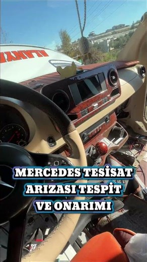 Mercedes Sprinter – Elektrik Tesisatı Arıza Tespiti ve Onarımı