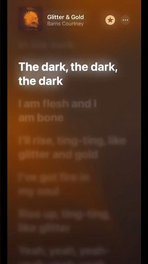 Glitter and Gold by Barns Courtney #music #song #songlyrics #lyrics