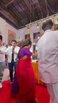 Yeh Rishta Kya Kehlata Hai | On Location | Abhira Armaan Dadisa Aur Pura Poddar Pariwar Dancing