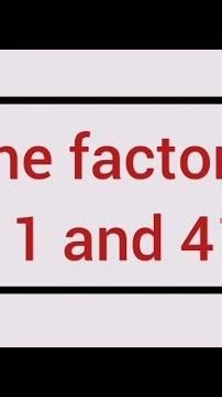 Prime factors of 411 and 412 | Learnmaths