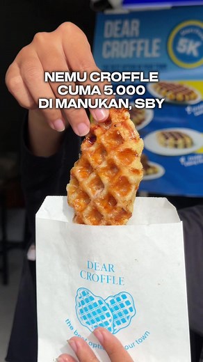 Croffle Enak Cuma 5.000 di Manukan Surabaya