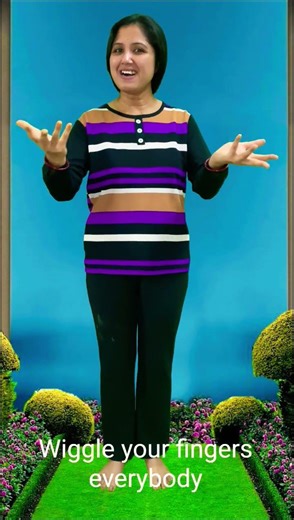 Hands are clapping Action Rhyme