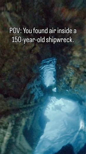 How Is There Still Air Inside This 150-Year-Old Shipwreck?