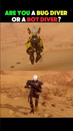 ARE YOU A BUG DIVER OR A BOT DIVER? - Helldivers 2