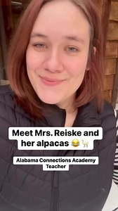 We asked our teachers to show us their pets… Alabama Connections Academy teacher Mrs. Reiske and her alpacas didn’t disappoint 😂🦙#ConnectionsAcademy #OnlineSchool #TeachersPet #Alpacas | Connections Academy