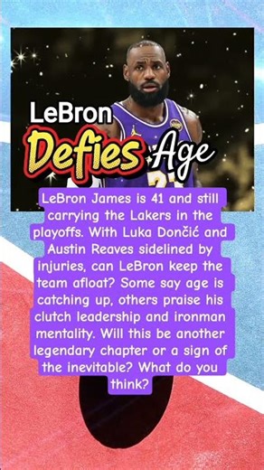 LeBron’s Playoff Ironman Run #lebronjames #lakersnation
