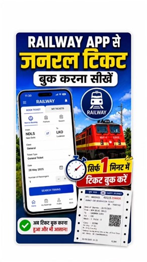 General train ticket kaise book kare | Local ticket booking|unreserved ticket booking online|railone