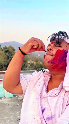 Happy holi 🫶🏻❤️#dancewithhemant