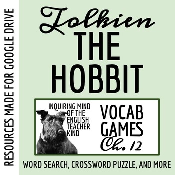 The Hobbit Chapter 12 Vocabulary Games | Crossword Puzzle | Word Search | Google