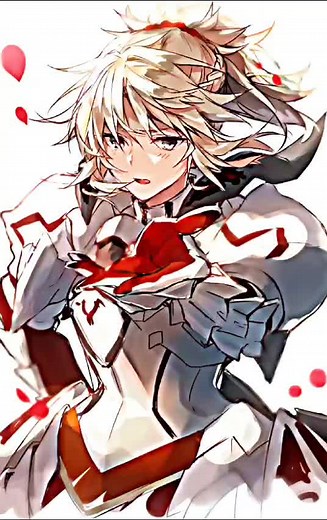 Mordred Pendragon: Edits y Fanart del Anime