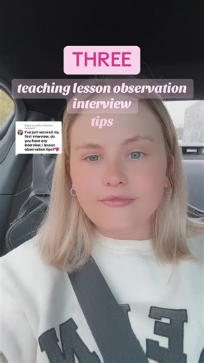 3 Essential Tips for Teaching Lesson Observations