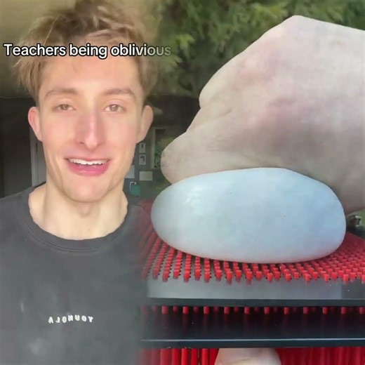 Toothpaste stain on my shirt my bad or is it check me out on youtube link in my bio!! #fyp #teache