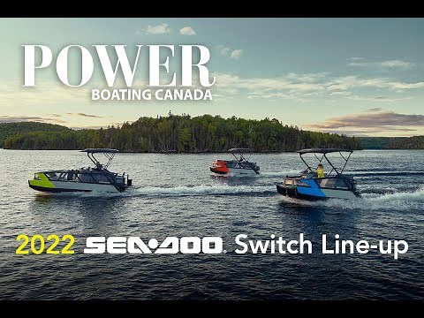 The All-New 2022 Sea-Doo Switch Pontoon Line-up