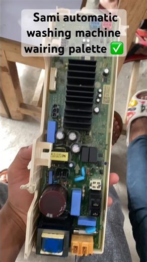 Semi automatic washing machine plate #motor #mechanical #electrical #machine #trending #shorts ￼