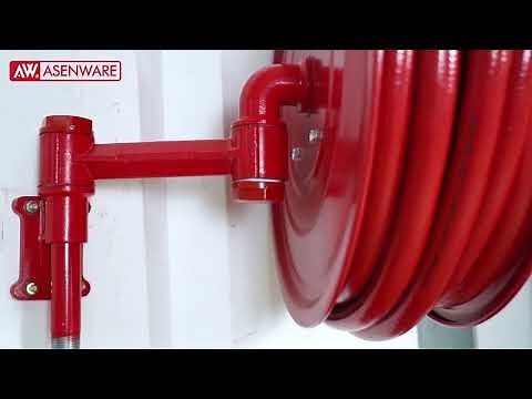AW-FH422 Swing Arm Fire Hose Reel Demo Video