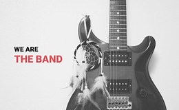 We are the band  - CSS Template by Nicepage