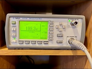 LP-500 accuracy vs Agilent Power Meter, quick verification - KJ7E