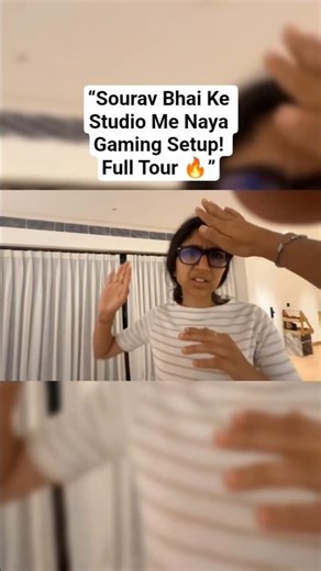 “Sourav Bhai Ke Studio Me Naya Gaming Setup! Full Tour 🔥”