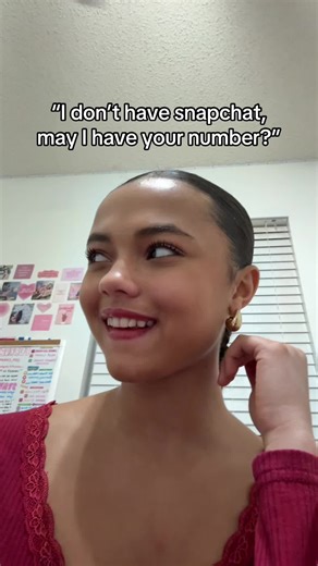 Funny Pickup Line: Asking for a Number Instead of Snapchat