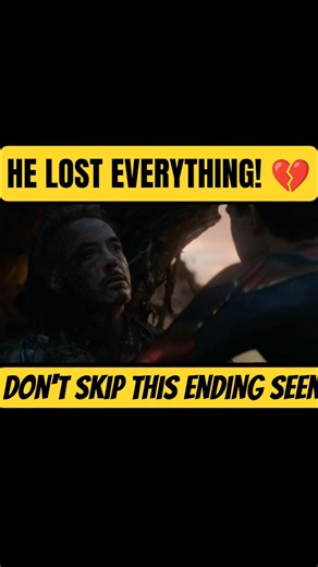 Thanos’ Arrogance vs. Iron Man’s Ultimate Sacrifice! 💔🔥#Avengers endgame Hindi Explained part 57