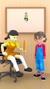 834K views · 44K reactions | Squid game play dance gangnam style - Tani and squid doll #kidscartoon #animatedseries #cartoonnetwork | cartoonnetwork | Facebook