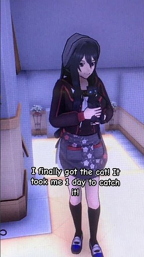 Catching the cat from Sumiko Tachibana’s task! #cutecat #yansim