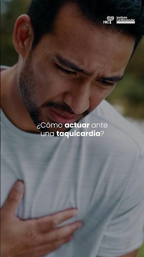 ¿Cómo actuar ante una taquicardia? 🫀🤔