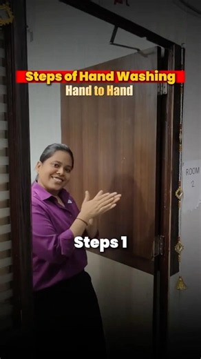 7 Steps of Handwashing 🧼 | Medical & Nursing Basics | steps of hand Wash 🙌#shorts #bhushanscience