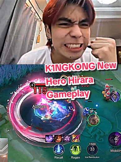 K1NGKONG New Hero Hirara Gameplay Mobile Legends Bang Bang New Season! #MLBBHirara #MLBBS41 #MobileLegendsBangBang #MLBBScarletEmbers #MLBB