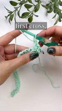 The Reed Crossover Stitch tutorial is live, and yes, that woven look is all crochet