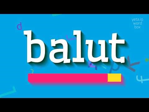 How to say "balut"! (High Quality Voices)
